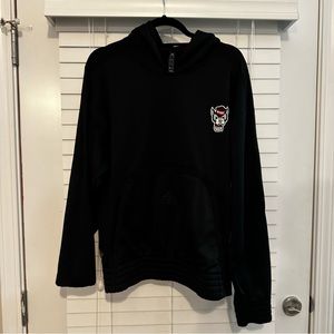 Black Adidas NC State Logo Hoodie